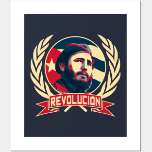 Fidel Castro Revolucion Posters and Art